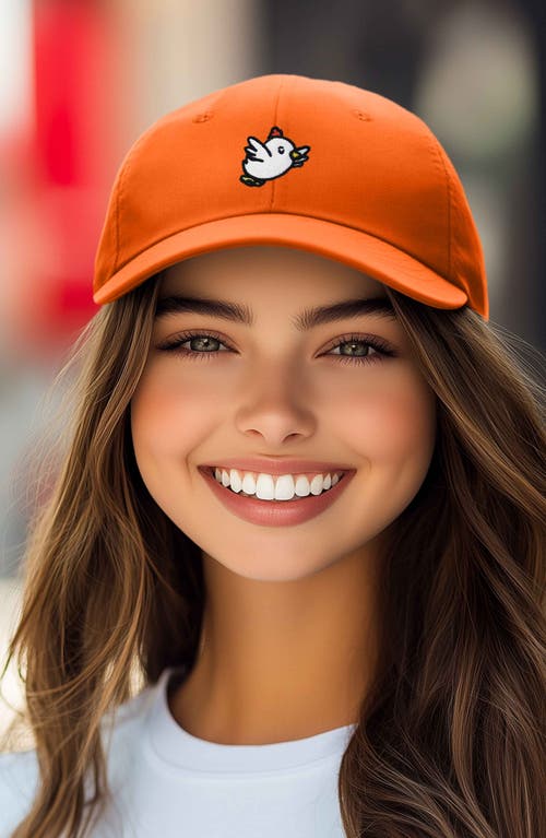 DALIX DALIX CHICKEN EMBROIDERED COTTON CAP
