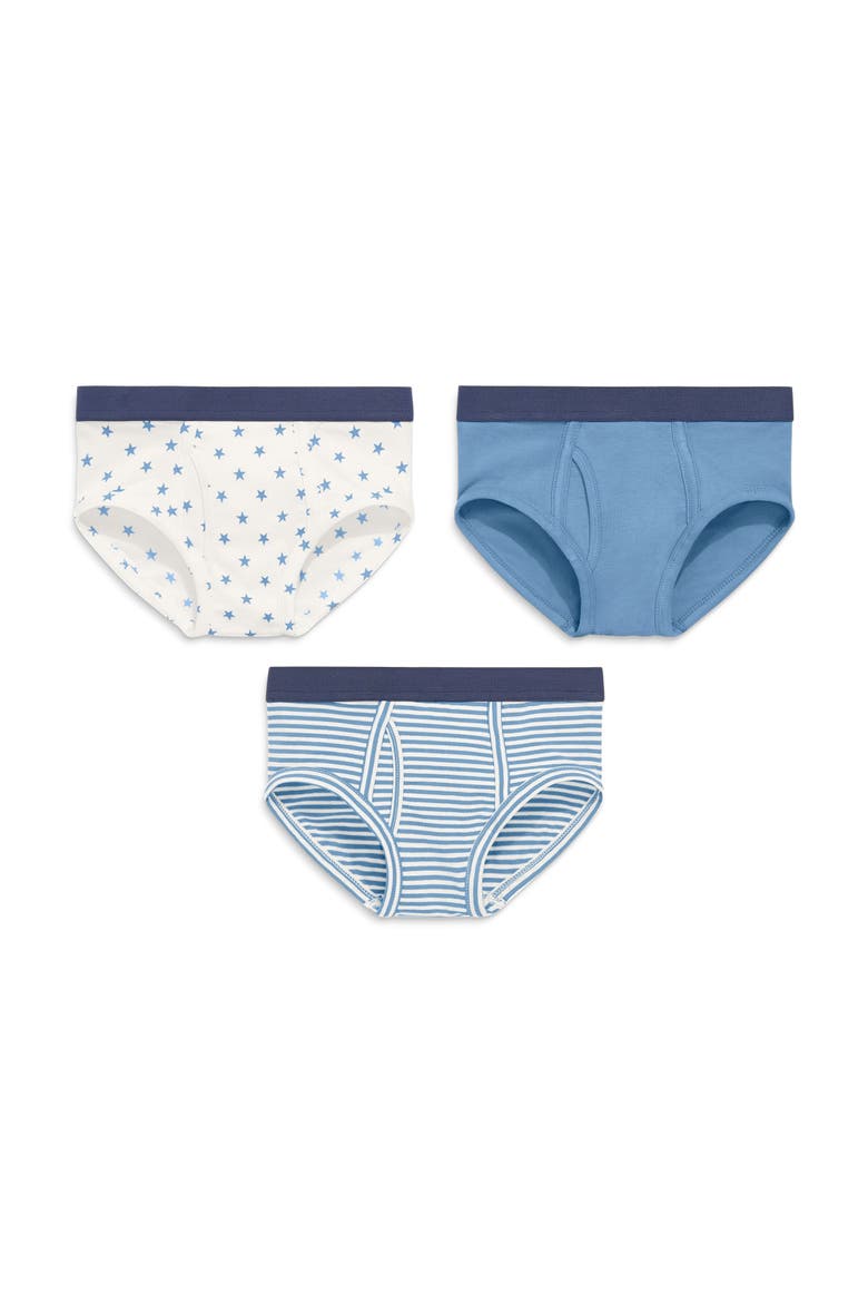 Kids Brief 3-Pack, Main, color, Vintage Blue Mix