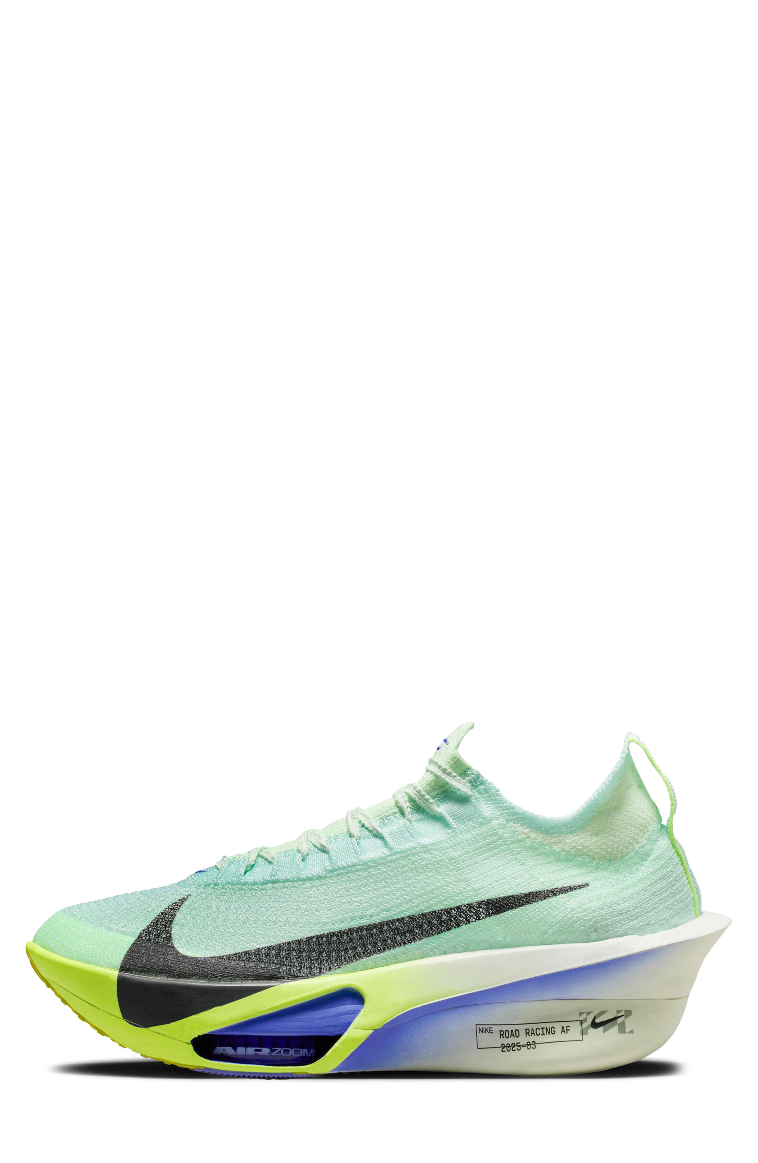 Nike Alphafly 3 Racing Shoe, Alternate, color, 300 Brlygr/Blkspc