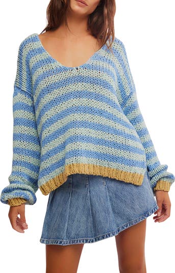 Portland Stripe Cotton Sweater