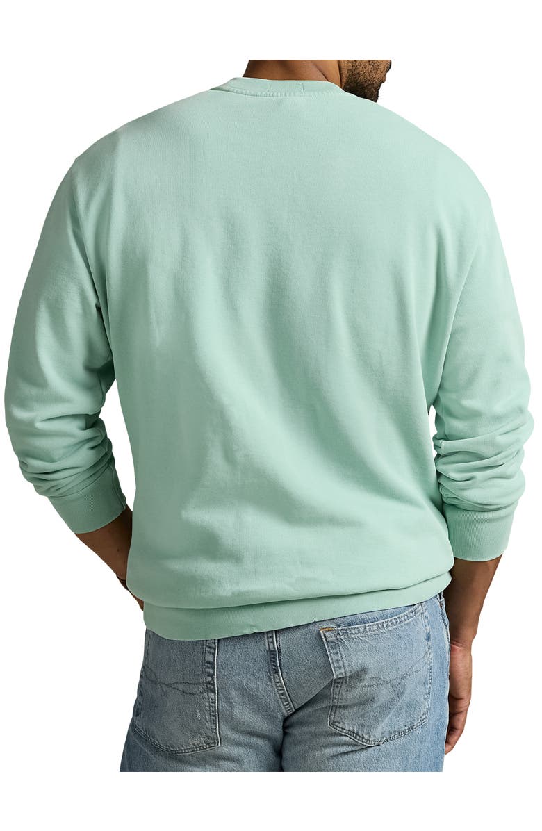 Polo Ralph Lauren Big & Tall Loopback Fleece Sweatshirt, Alternate, color, Celadon