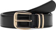 MANGO Square Buckle Belt