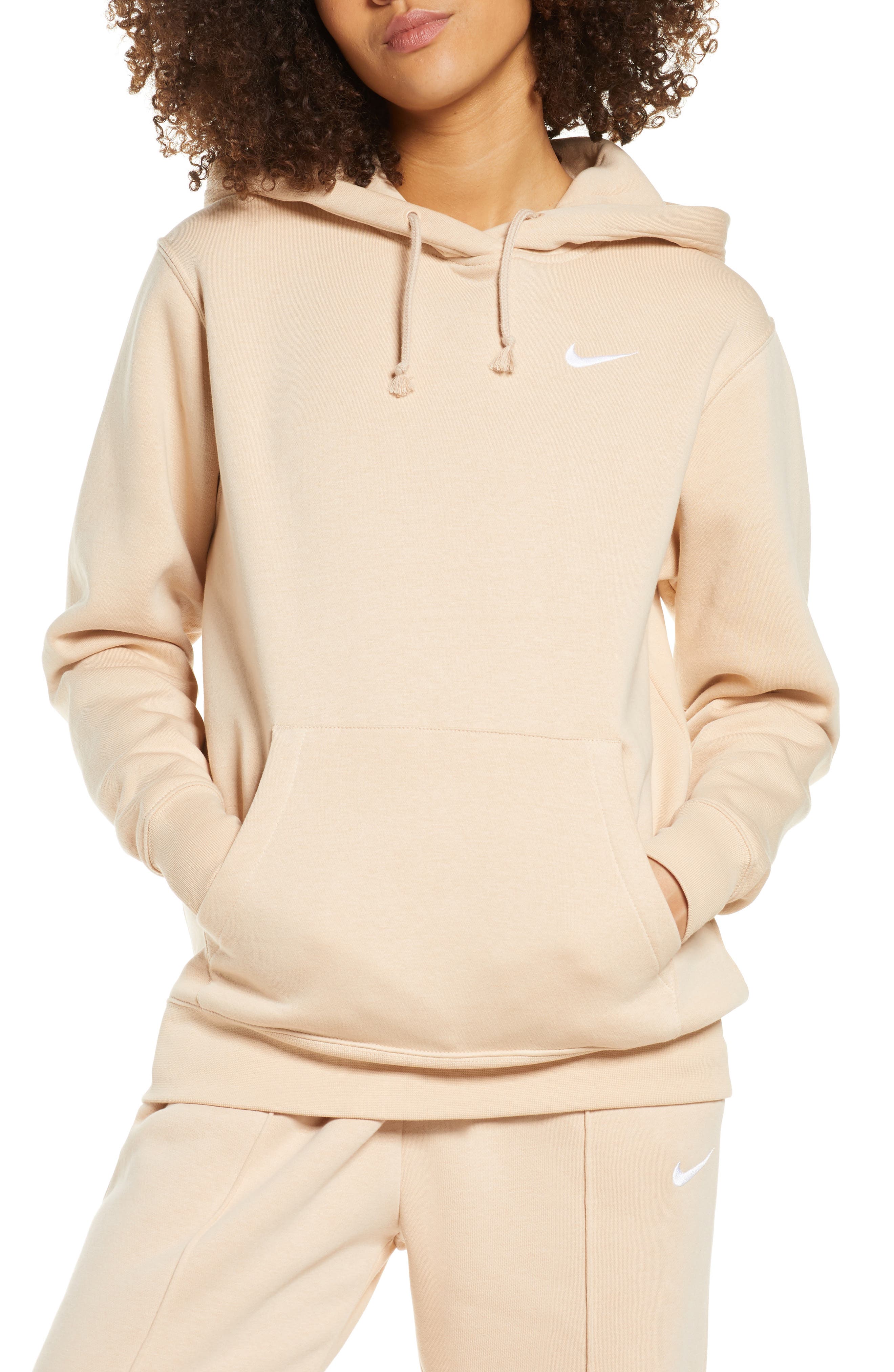 nike sportswear essential pullover fleece hoodie