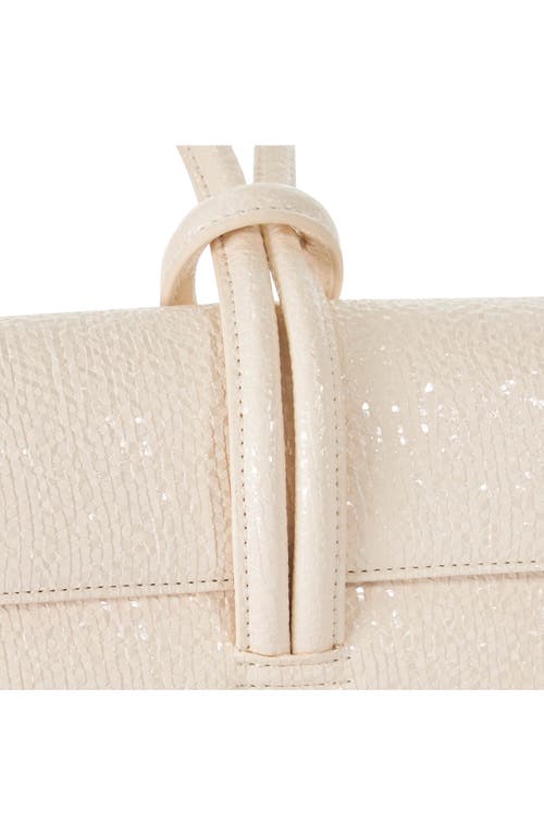 Dune London Brynie Faux Leather Wristlet In Ecru