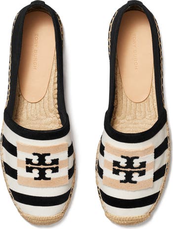 TORY BURCH|FLAT SHOES/LOAFERS (DOUBLE T ESPADRILLE (155 Tory Burch Double T Espadrille Flat (Women) | Nordstrom