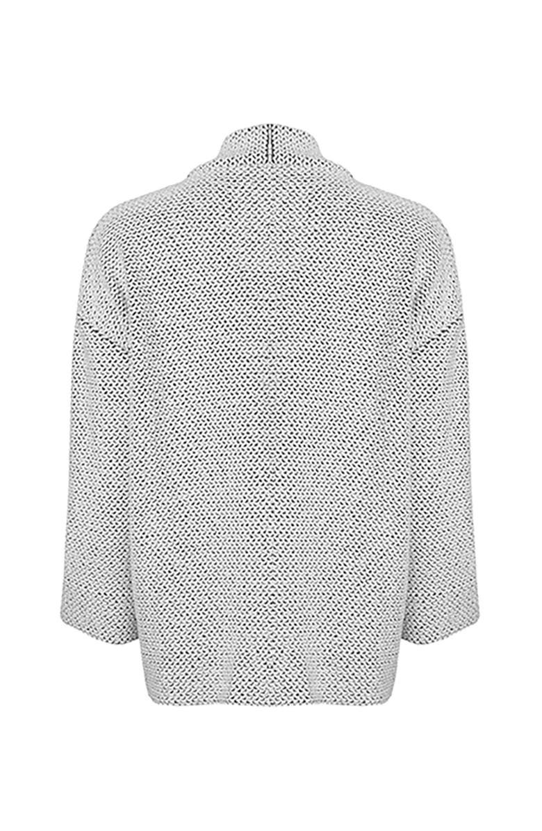 Weird Fish Santosh Cropped Macaroni Kimono Cardigan, Alternate, color, Ecru