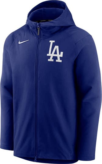LA Dodgers選手愛用ブランド (NEW/日本未入荷) FULL ZIP HOODIE Nike Men's Nike Royal Los Angeles Dodgers Authentic
