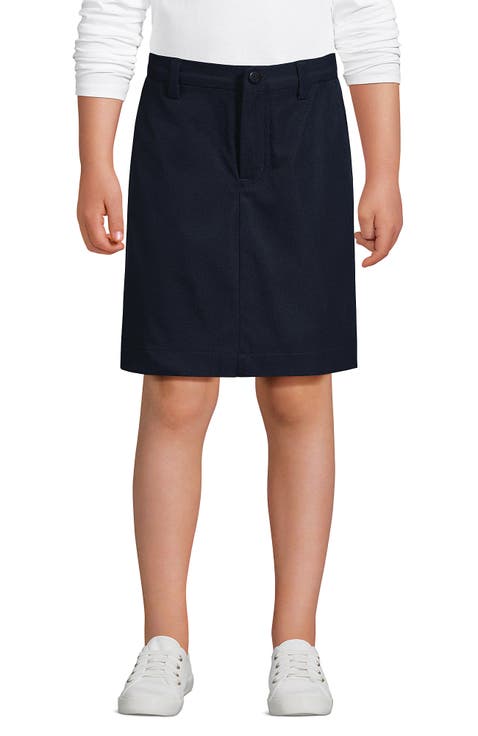 School Uniform Girls Active Chino Skort Top of the Knee