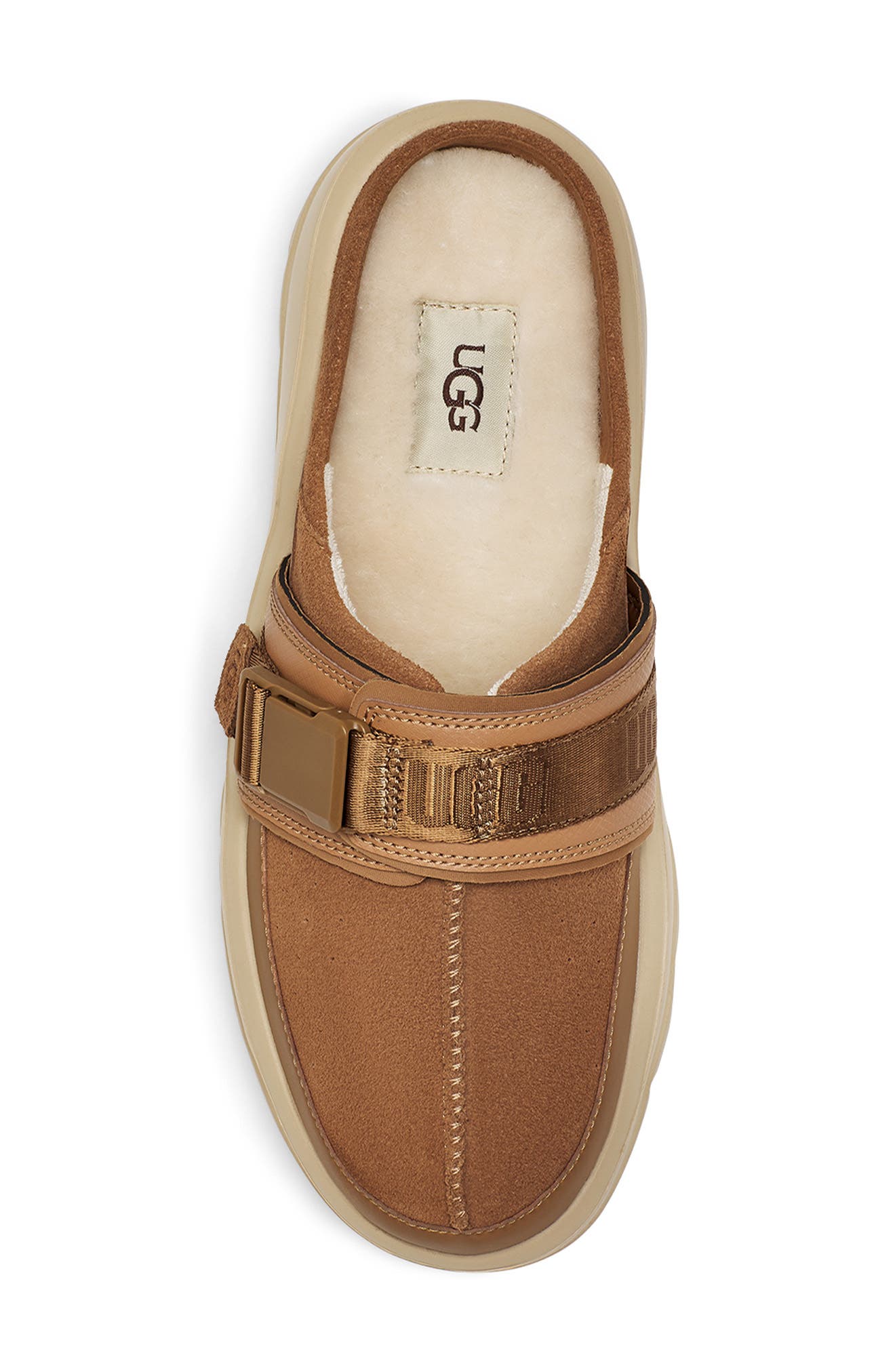 Kick It Mule Slipper, Alternate, color, CHESTNUT