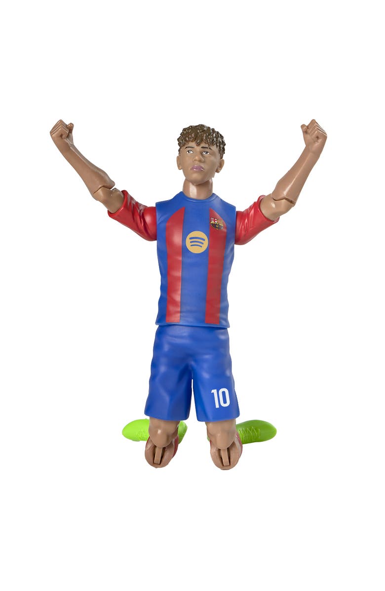 Banbo Toys SOCKERS FC Barcelona Lamine Yamal 8" Collectible Soccer Action Figure, Alternate, color, Blue
