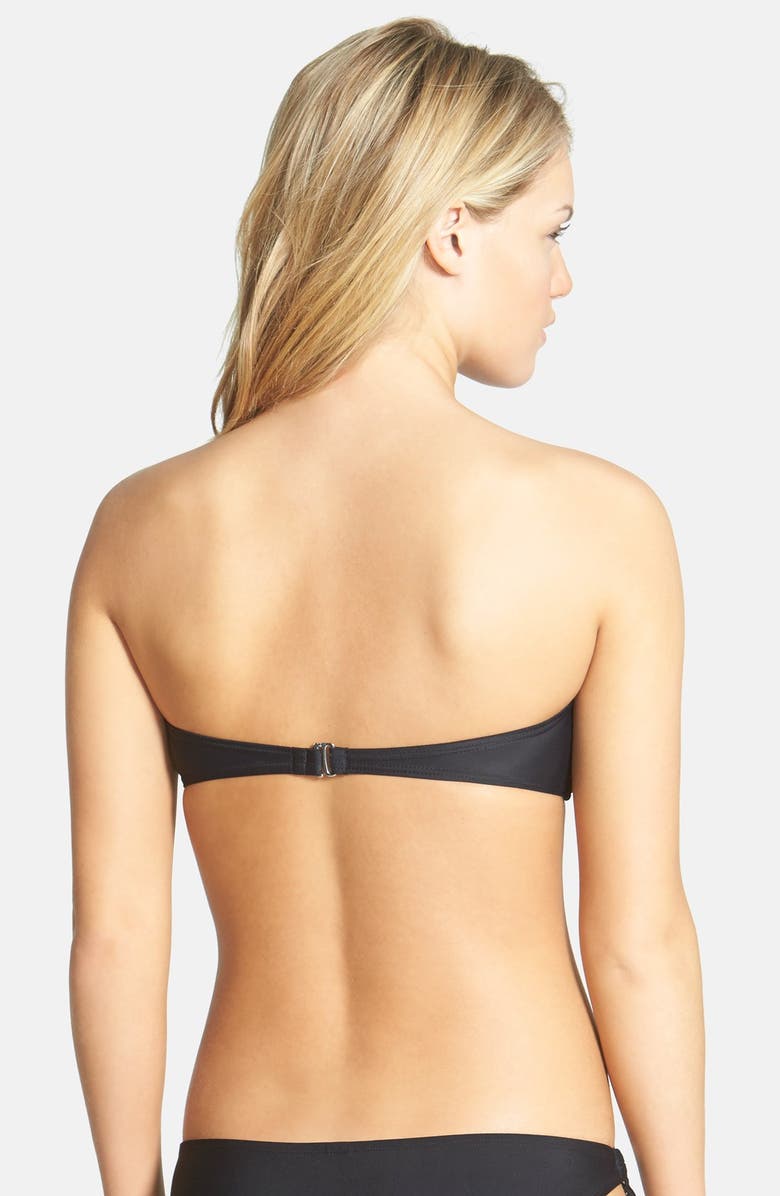 BP. Bow Bandeau Bikini Top, Alternate, color,