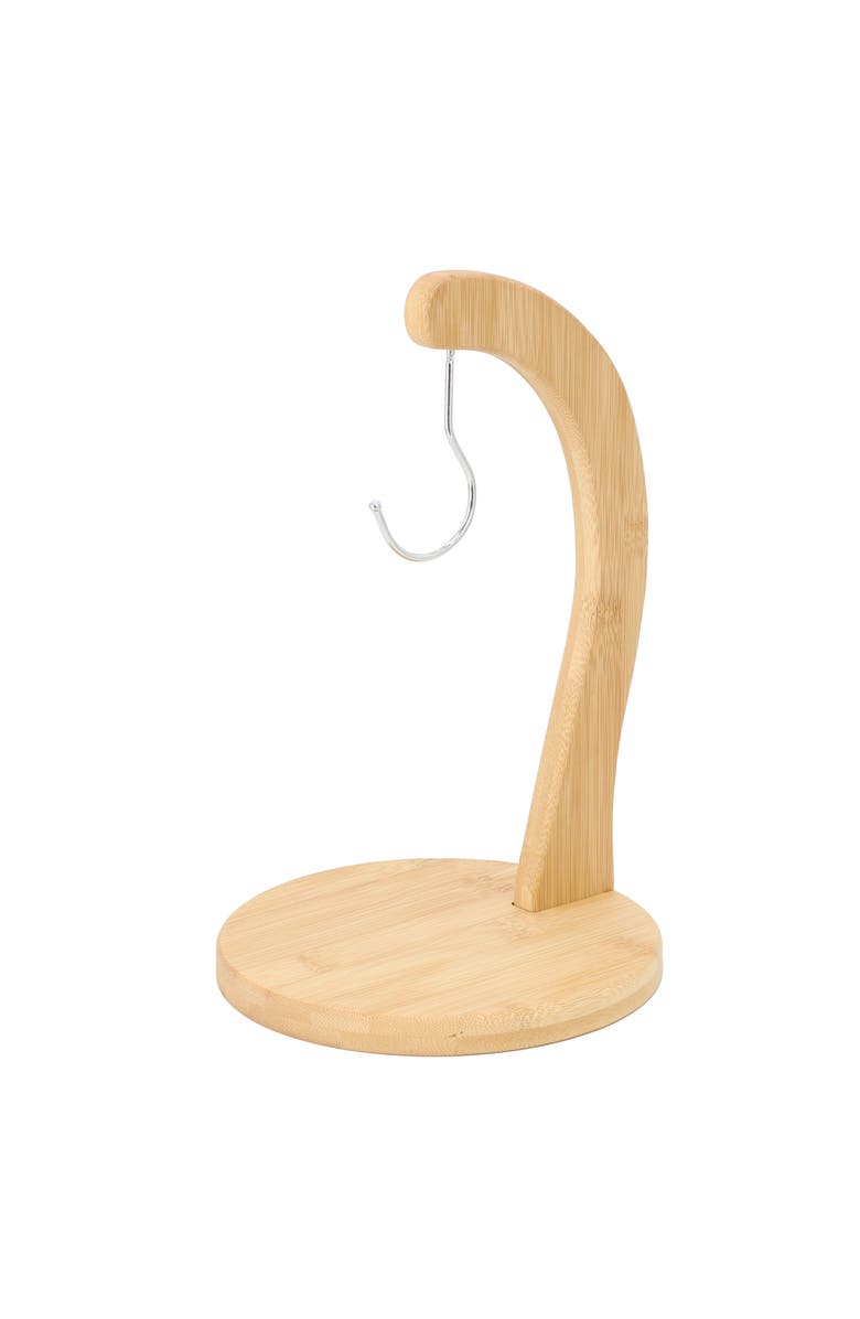 Megachef Wood Banana Hanger, Alternate, color, Bamboo