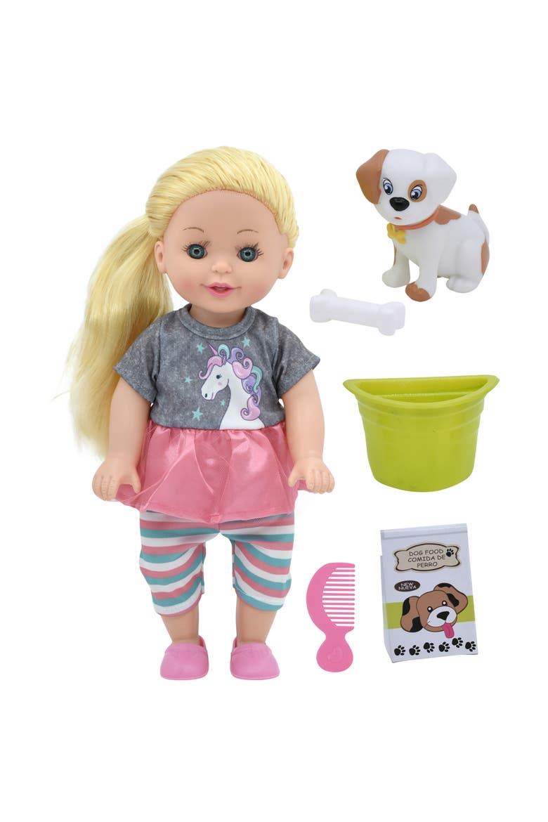 14" Doll Talking Pet Grooming Playset, Main, color, Multicolored
