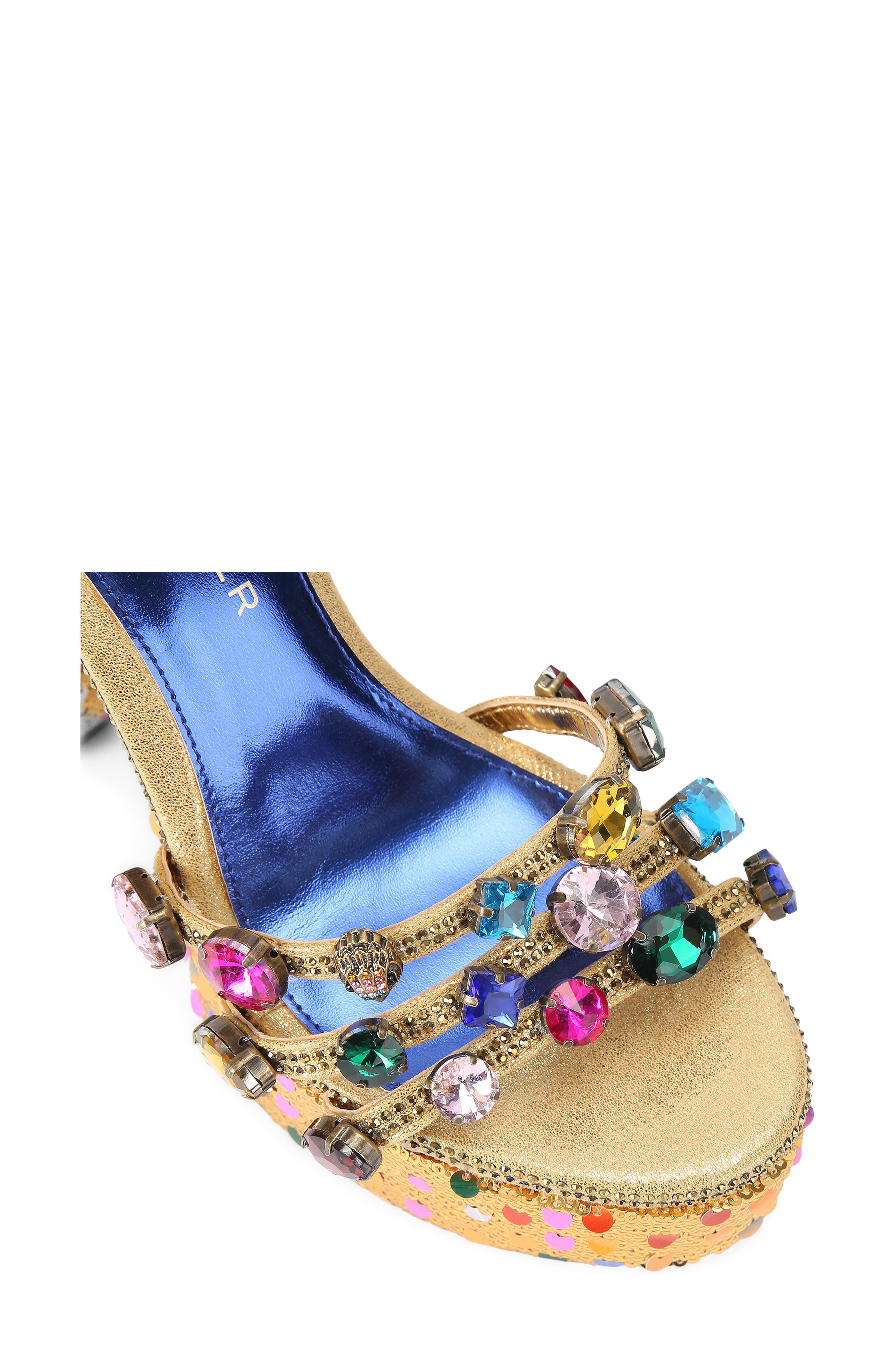 Kurt Geiger London Kensington Platform Sandal, Alternate, color, Open Yellow