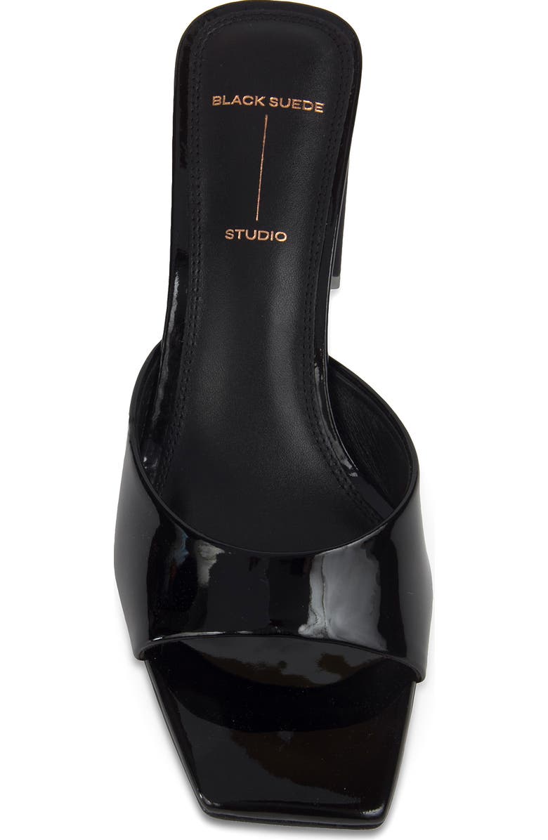 BLACK SUEDE STUDIO Dia Slide Sandal, Alternate, color,