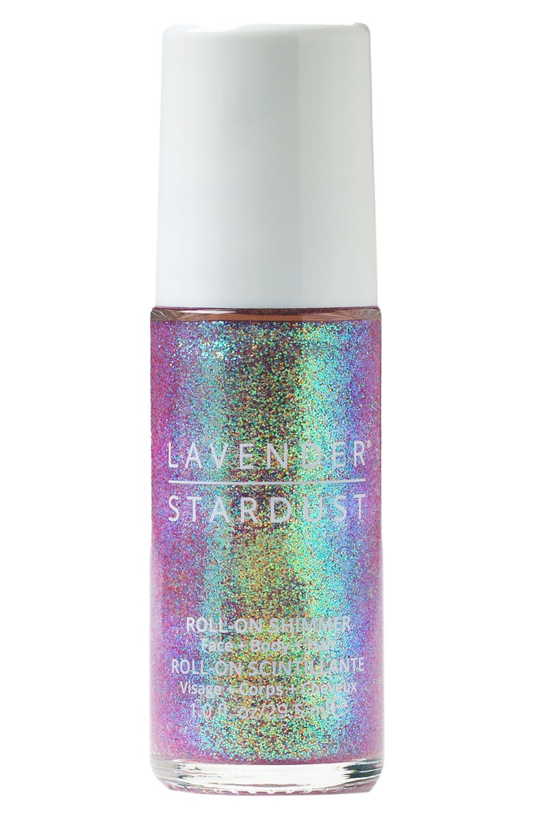 Lavender Stardust Lavender Merry Bright Roll-On Shimmer, Alternate, color, Lavender