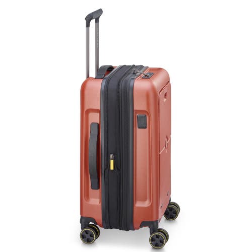 Delsey Paris Turenne 2.0 Carry-on Spinner Luggage With Front Pocket In Brown