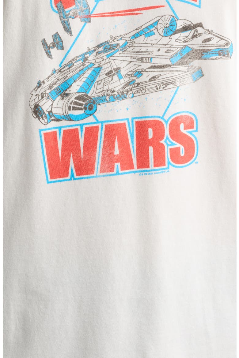Star Wars Graphic T-Shirt, Alternate, color, VINTAGE WHITE