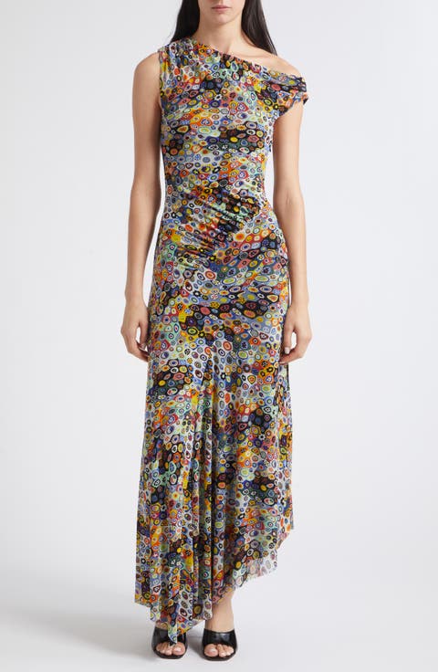 Amaris Print Maxi Dress