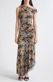 STAUD Amaris Print Maxi Dress