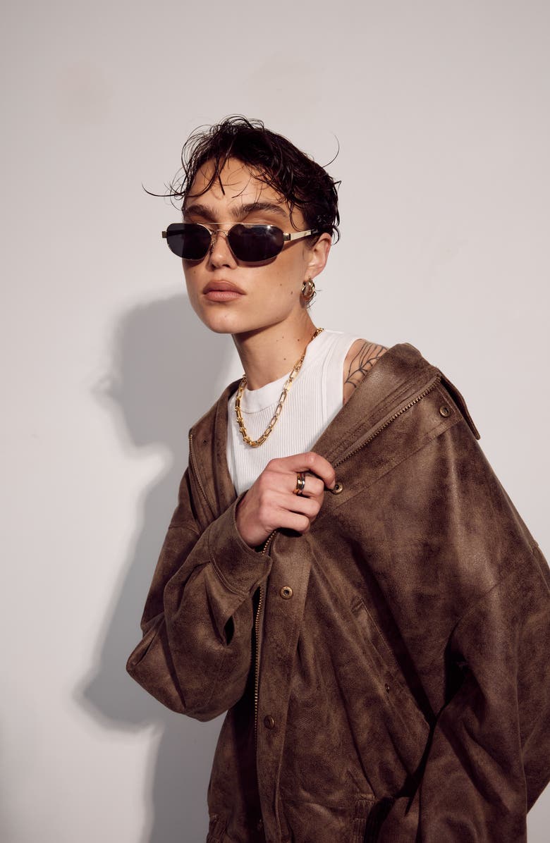 Luv AJ Set of Two Wave Stackable Rings, Alternate, color, 