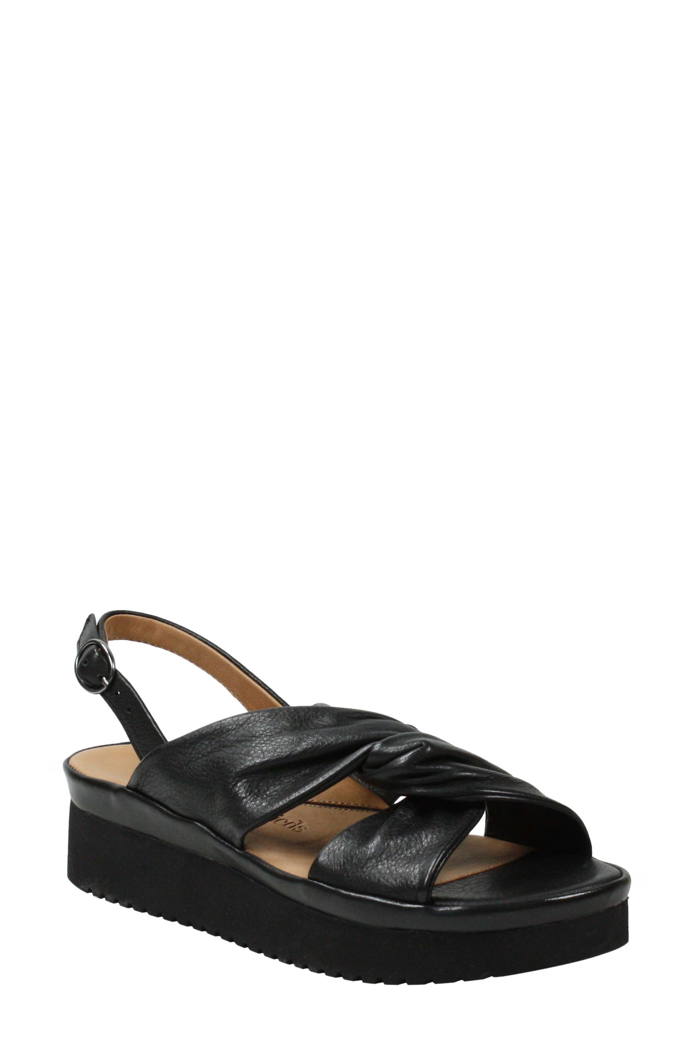 L'Amour des Pieds L'Amour de Pieds Amiens Slingback Platform Sandal, Main, color, 