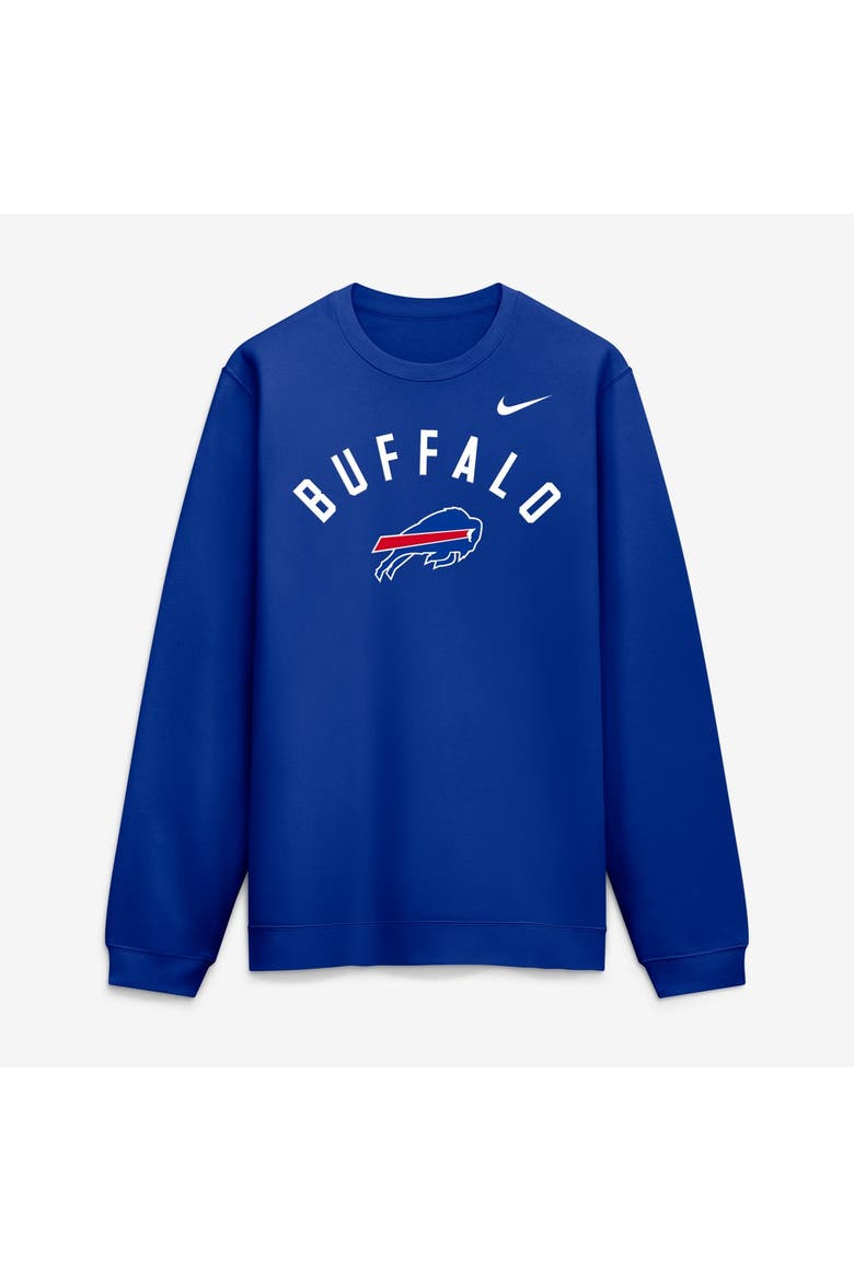 Men's Nike Royal Buffalo Bills Primetime Club Sweatshirt, Main, color, Royal