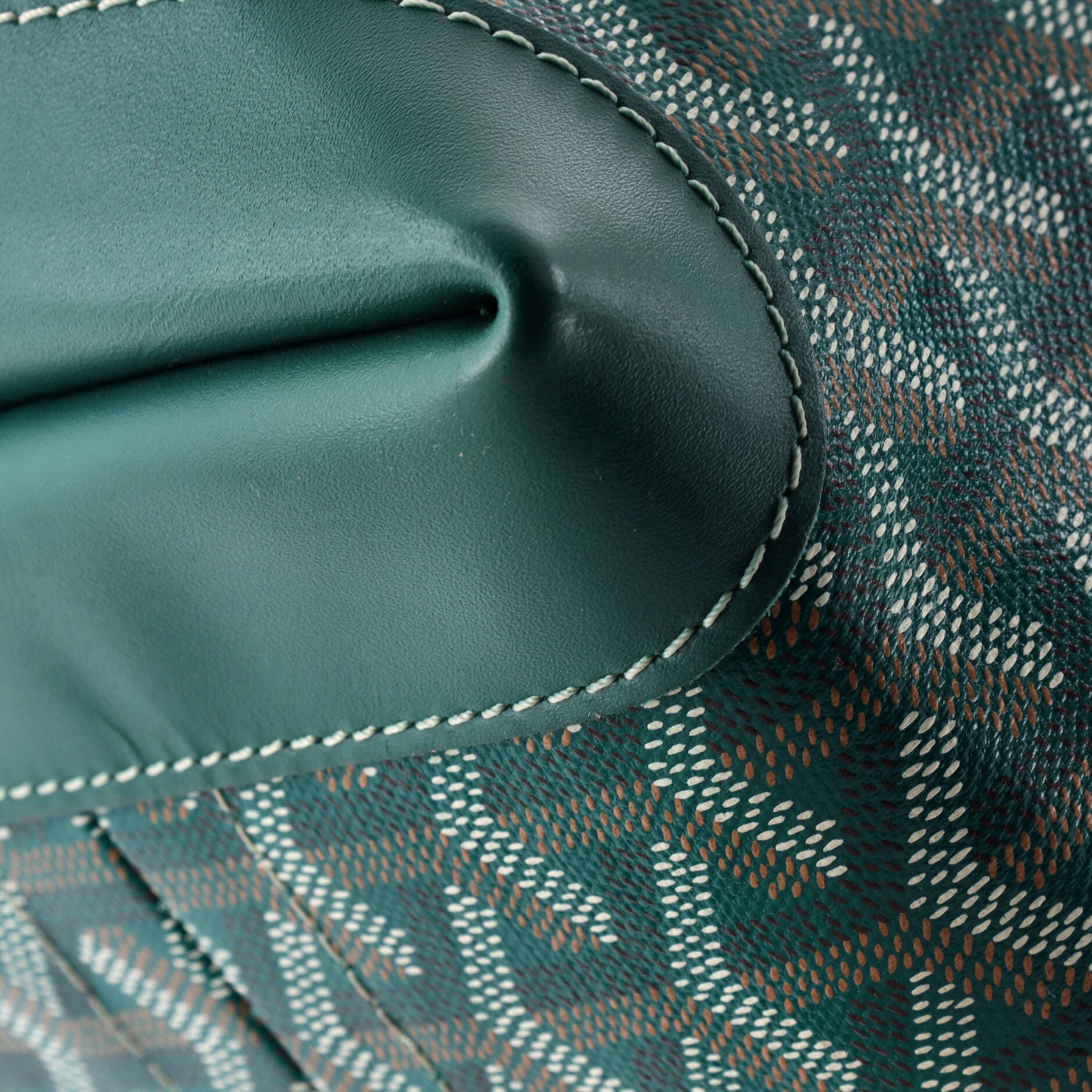 Bellechasse Bag Coated Canvas PM, Alternate, color, Green