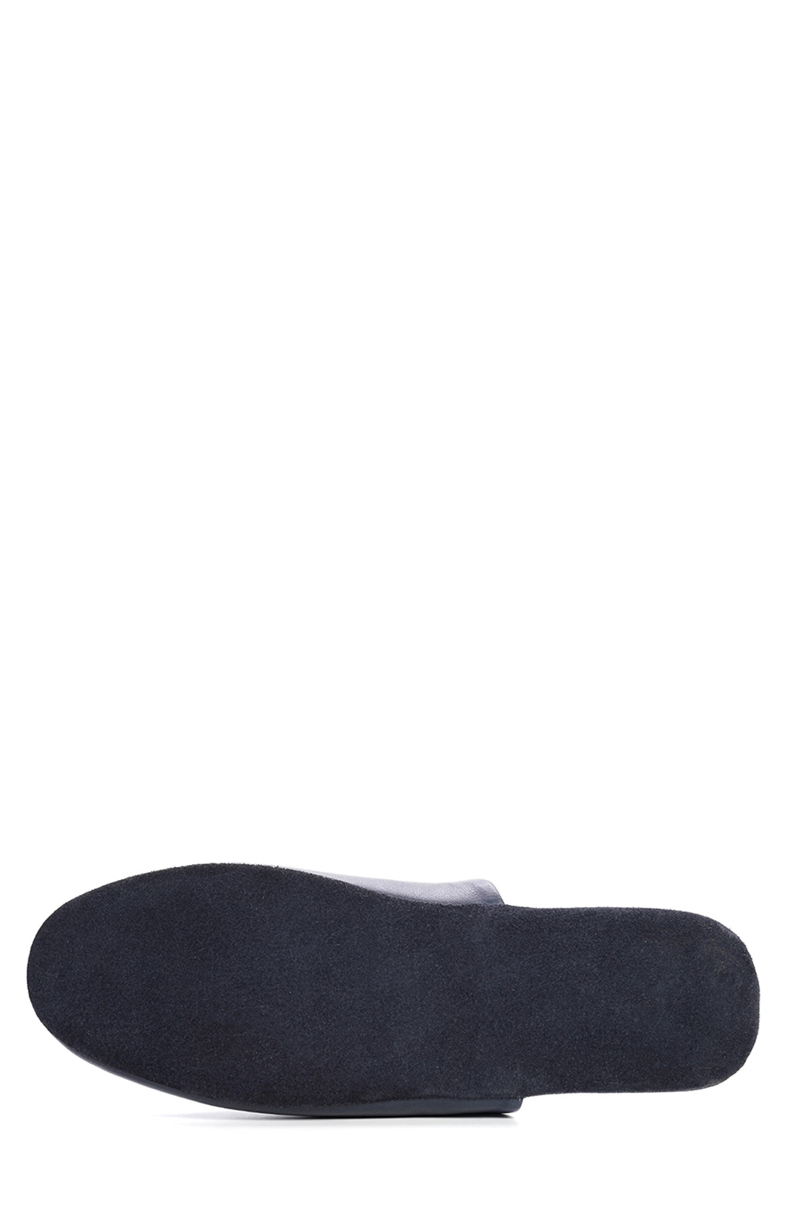 Anthony Veer Clark Leather Scuff Slipper, Alternate, color, 
