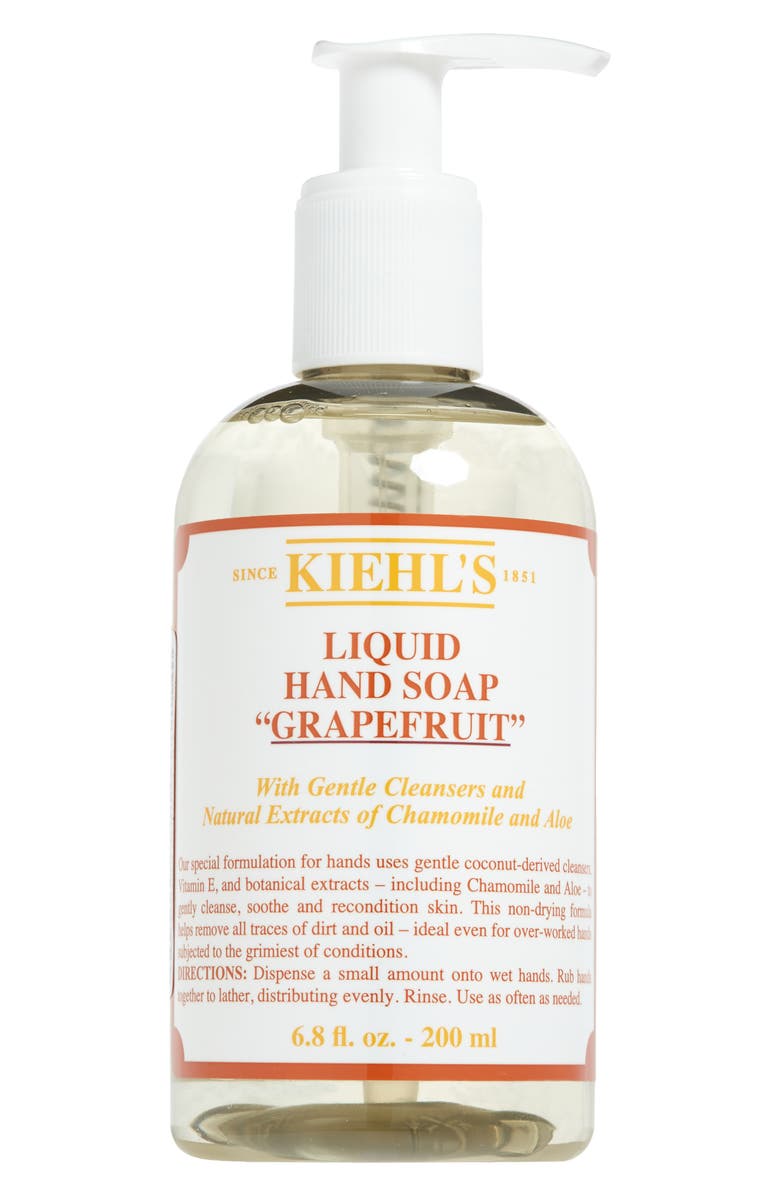 Kiehl's Since 1851 Grapefruit Liquid Hand Soap, Main, color, NO COLOR