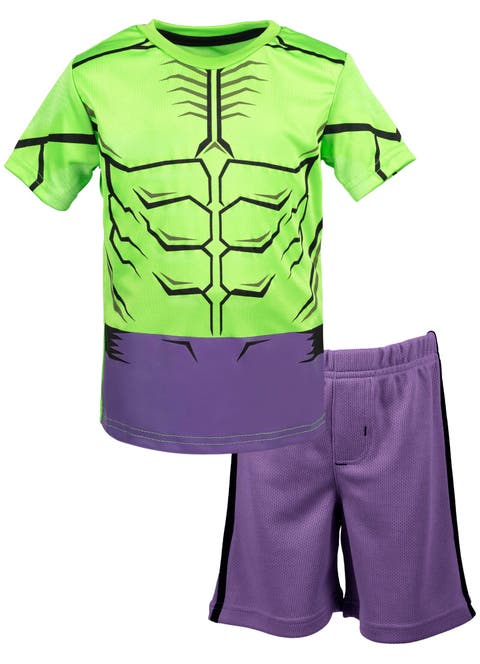 T-Shirt & Mesh Shorts Set (Toddler, Little Kid & Big Kid)