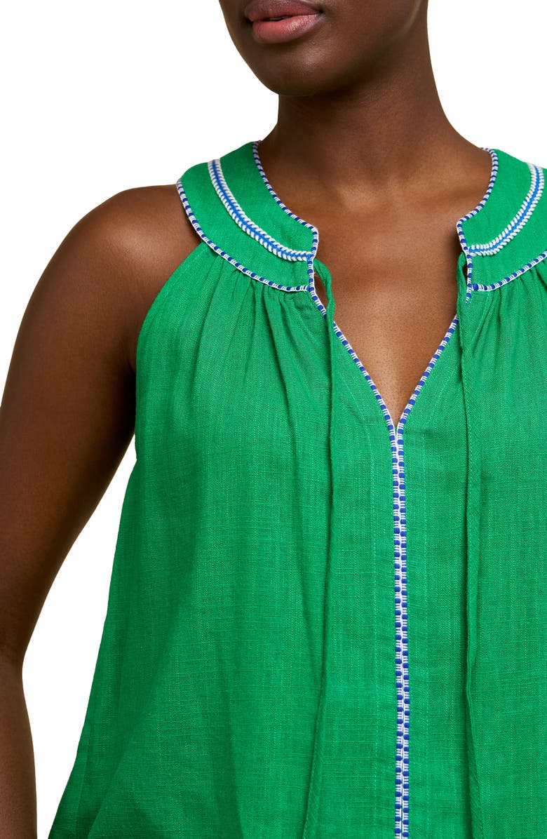 CIEBON Margot Tie Neck Sleeveless Top, Alternate, color,