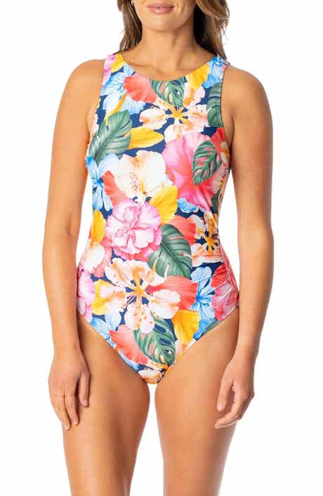 Farrah High Neck One-Piece Swimsuit