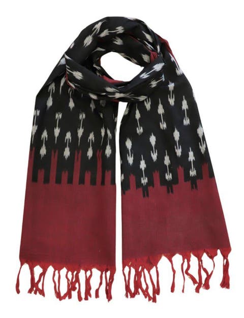 Apple Ikat Scarf