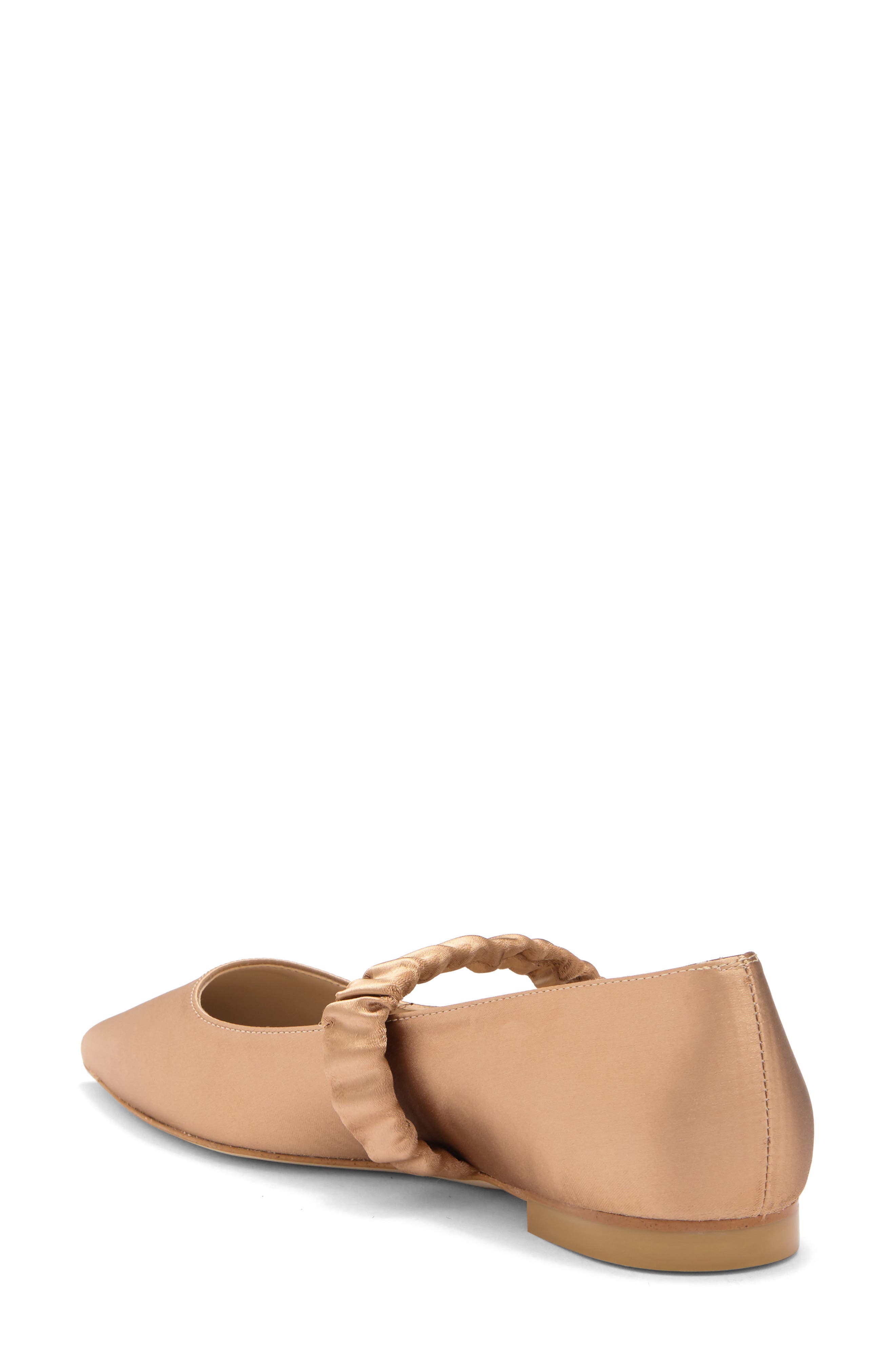 Stuart Weitzman Maxine Ballet Flat, Alternate, color, Golden Beige