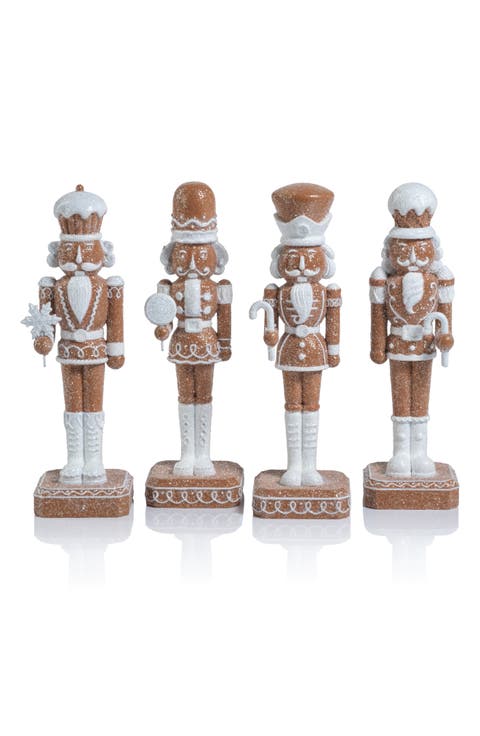 Adelard Set of 4 Nutcracker Ornaments