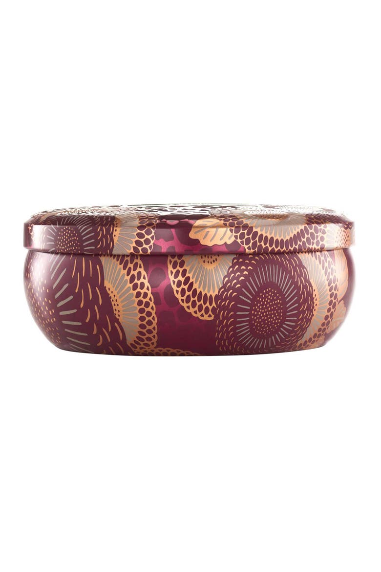 Foraged Wildberry 3-Wick Tin Candle, Main, color, FORAGED WILDBERRY