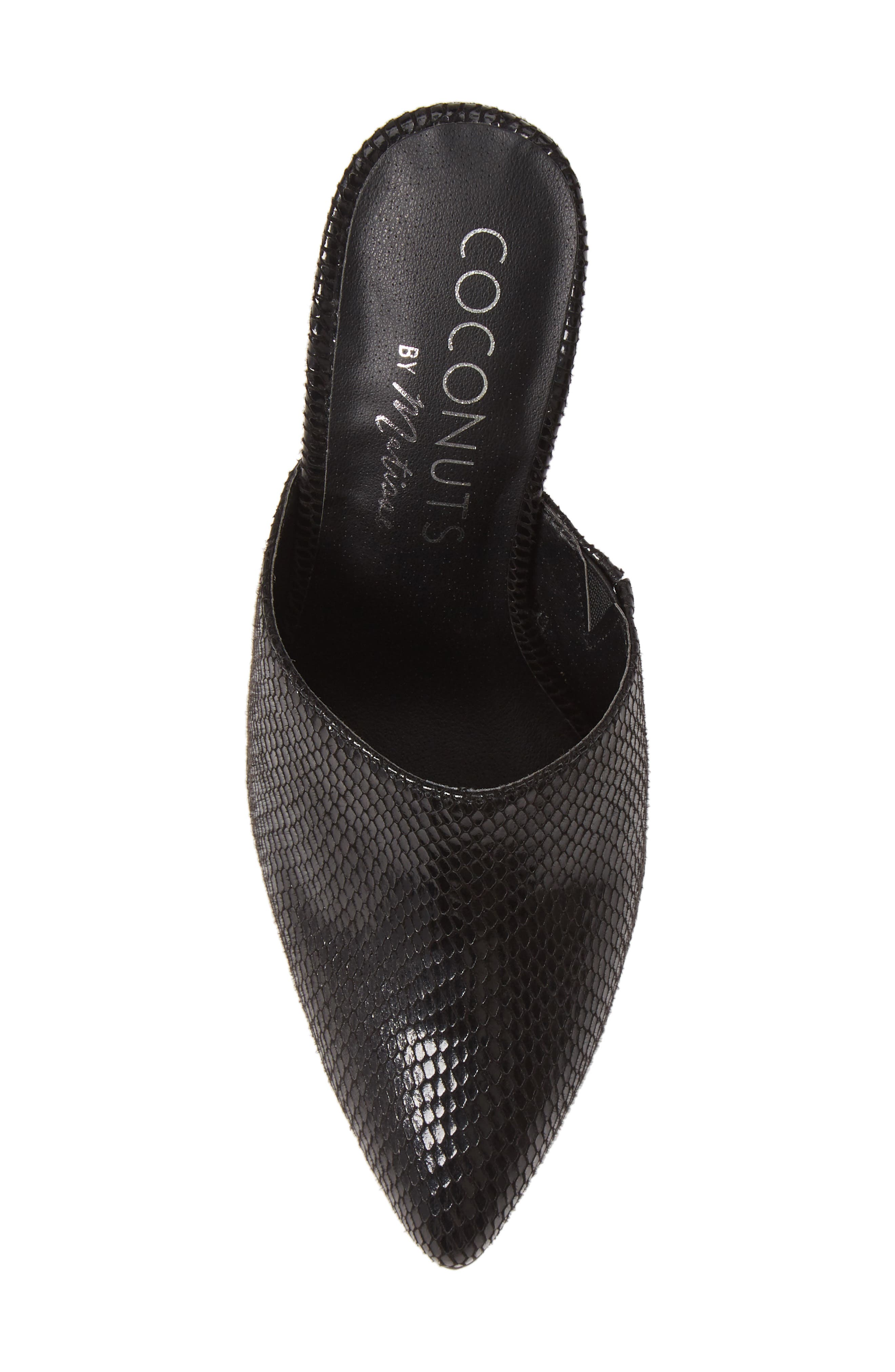 Coconuts by Matisse High Noon Snake Embossed Mule, Alternate, color, 