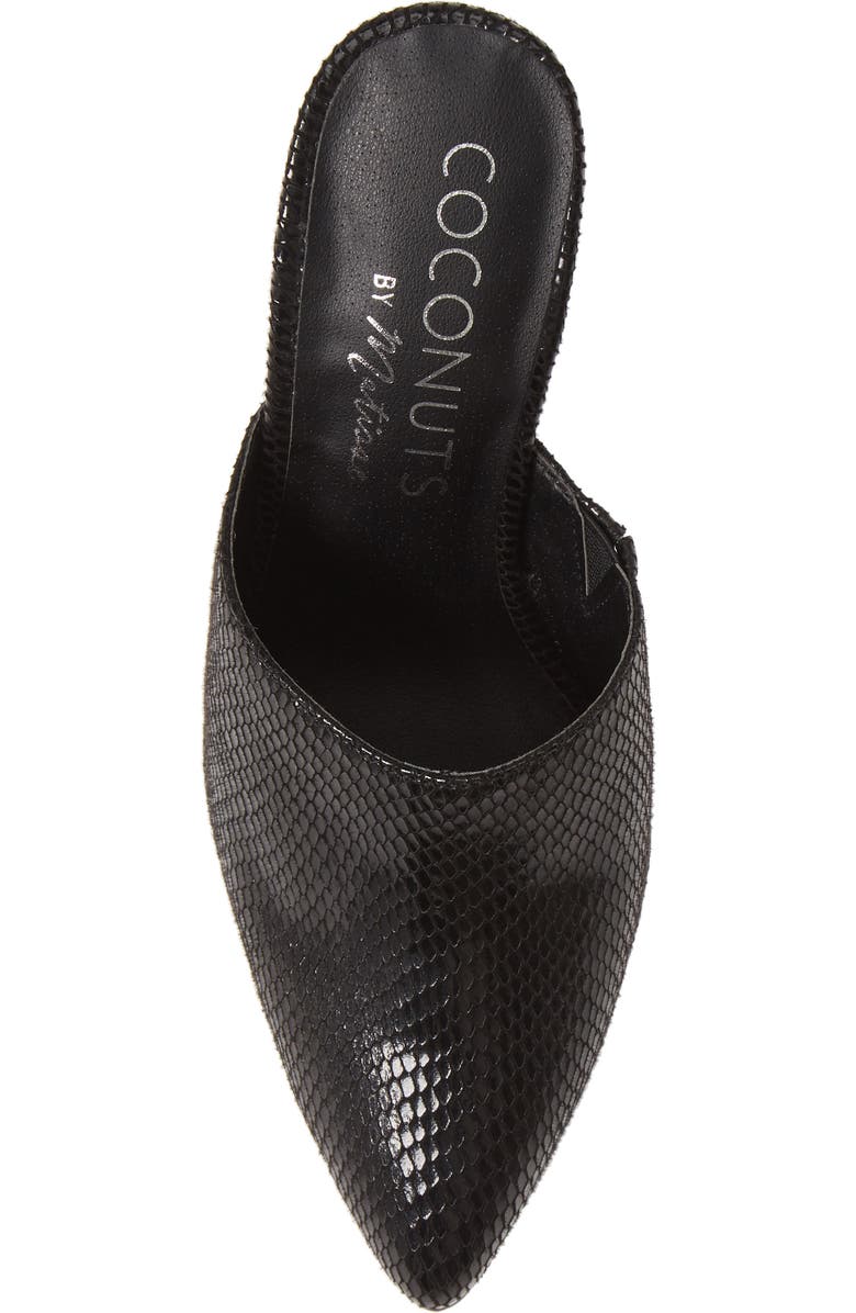 Coconuts by Matisse High Noon Snake Embossed Mule, Alternate, color,
