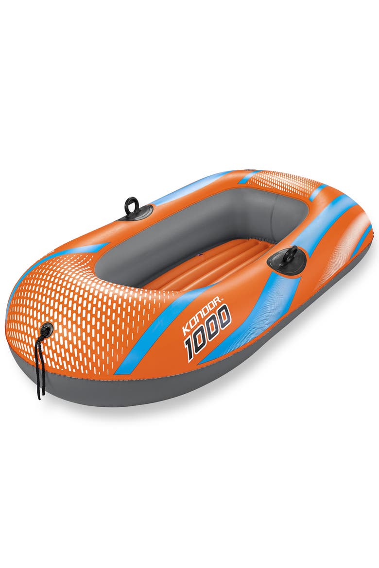 4'11" x 33" Kondor 1000 Water Inflatable Raft, Main, color, Multicolored