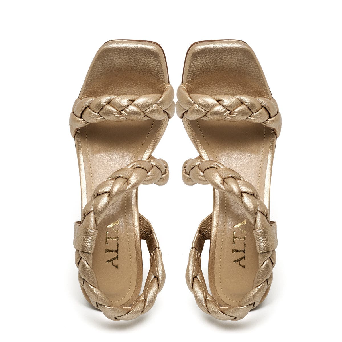 ALTA Bianca Gold Sandals, Alternate, color, Gold