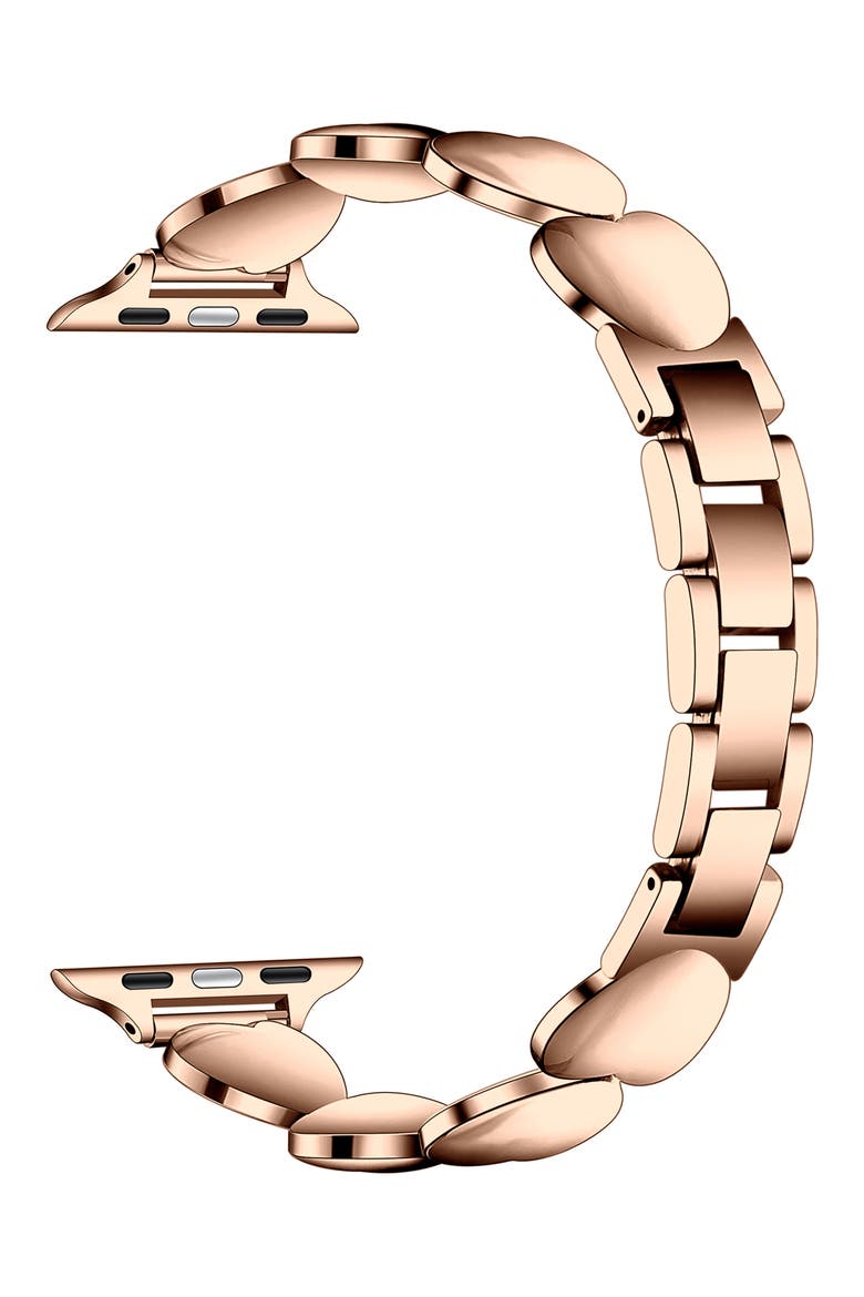 Aphrodite 38mm Apple Watch® Bracelet Watchband, Alternate, color, ROSE GOLD