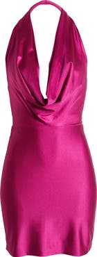 Jump Apparel Halter Minidress