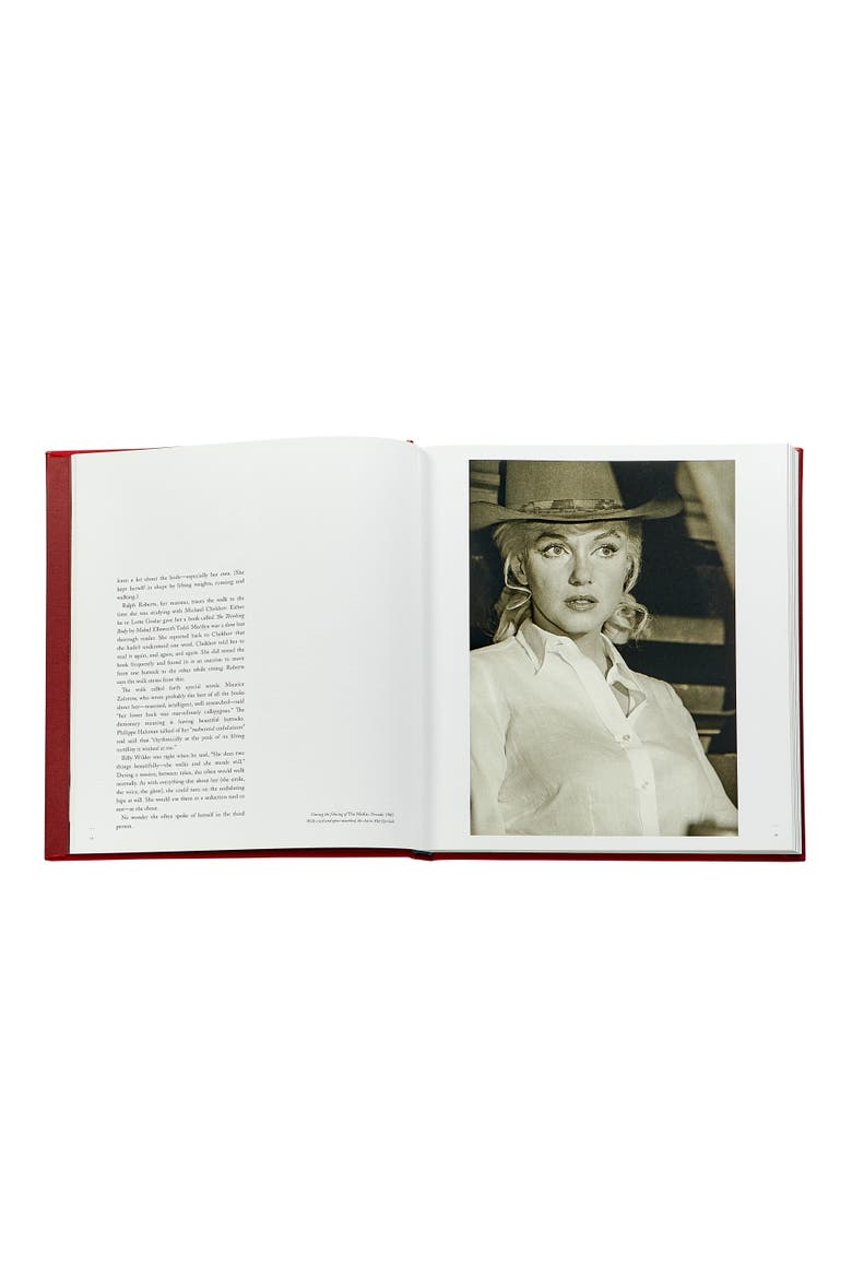 Marilyn Monroe by Eve Arnold Leather Edition, Alternate, color, RED