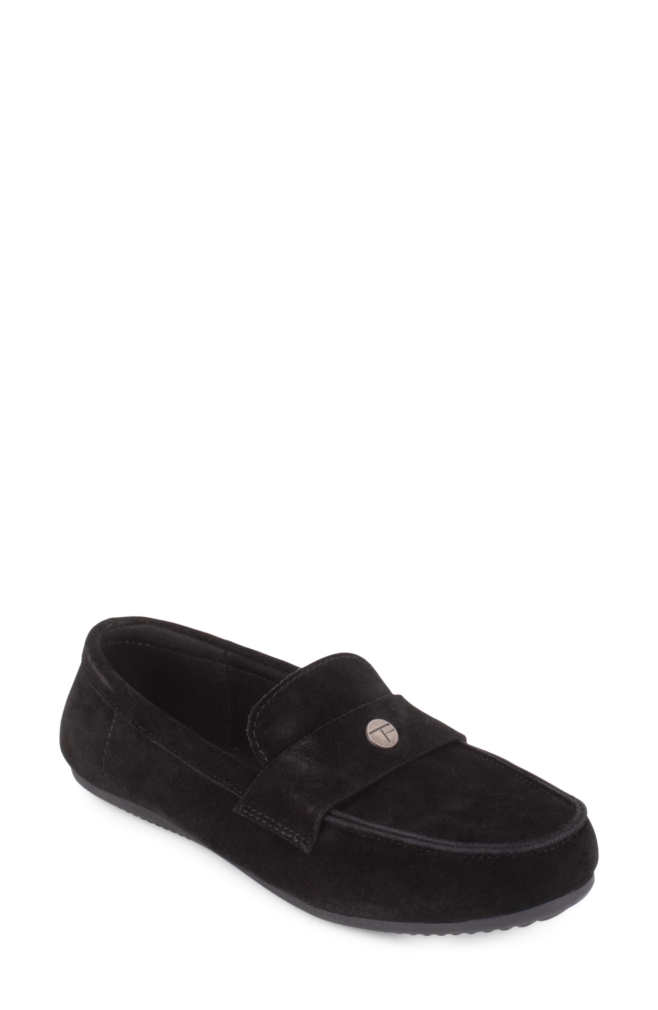 Tahari Bendel Loafer, Main, color, Black