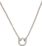 MADE BY MARY Cubic Zirconia Pendant Necklace