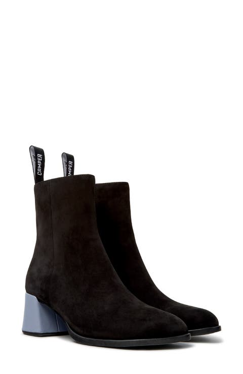 Kora Twins Leather Zip Up Boot