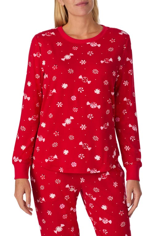 Kate Spade New York Print Pajamas In Red