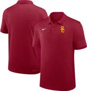Nike Men's Nike Cardinal USC Trojans 2025 Early Season Coaches Sideline Victory Stripe Performance Polo