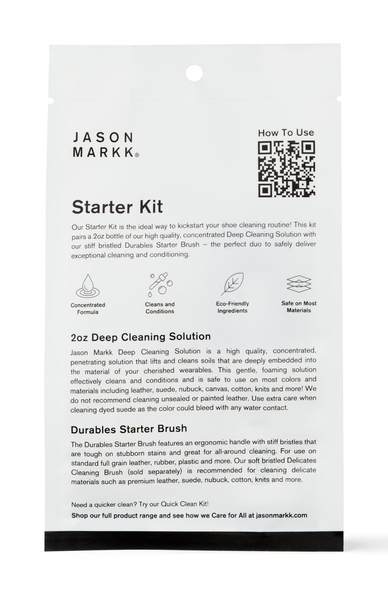 Jason Markk Premium Shoe Care Starter Kit, Alternate, color, White